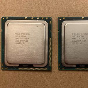 LOT 0F 2 - Intel Xeon W3520 Processor 2.66 GHz 8 MB Cache Socket LGA1366